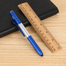 Multifunction Ballpoint Pen Folding LED Light Mobile Phone Stand Pen (Blue Newly