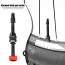 MUQZI Alloy Tubeless Road Bicycle Presta Valve Stem with Cap (60mm Black) Newly