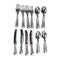 12pcs Puppenhaus Miniatur Edelstahl Besteck Geschirr Gabel-Set I5T8