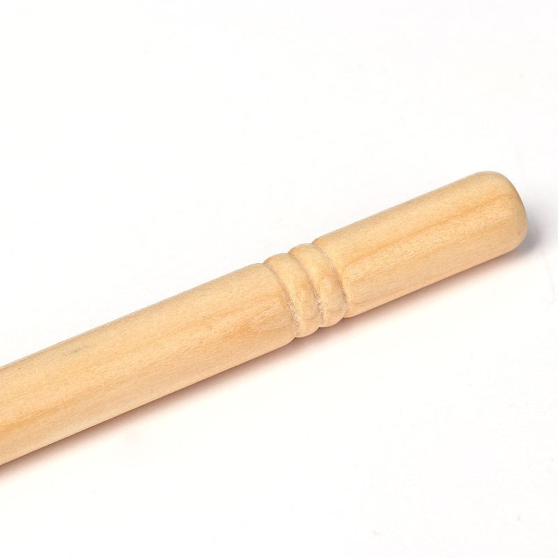 DIY Kit Crafts Wooden Handle Weaving Braids Tools Crochet Hook Knitting Needle