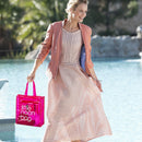 PVC Transparent Handbag Clear Large Capacity Waterproof Shopping Beach Clutch