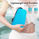 Beach Blanket Big Sand Free Mat Quick Drying Waterproof (Royal Blue&Grey) Newly