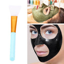 Portable DIY Home Salon Silicone Stick Facial Mud Mixing Soft Brush Mixing To