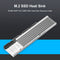 M.2 SSD Heat Sink Heatsink NVME NGFF M.2 2280 SSD Hard Disk Aluminum Heat