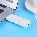 MP3 Player Strip Lossless Sound Support 64GB TF Card Media Players (White) Newly