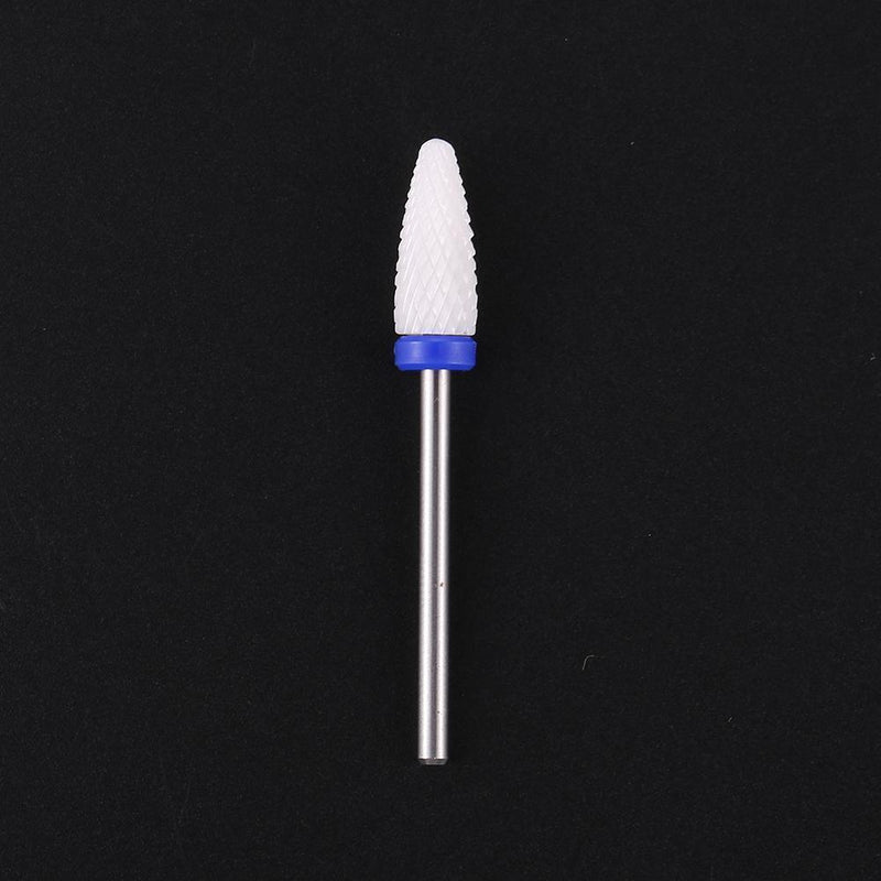 Nail Cone Tip Ceramic Drill Bits Electric Manicure Drills Pedicure Grinding Head