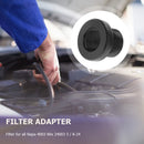 Fuel Filter Thread Adapter 5/8-24 to 1/2-20 Connector for NAPA 4003 WIX