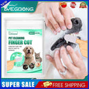 20pcs/set Finger Cover Remove Tartar Non-woven Finger Cot Oral Care Pet Suppl