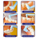 Orthodontic Interdental Brush Cleaning Soft Toothbrush Oral Care (White)