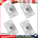 4pcs Storage Box Fixed Wheel Roller Household Organiser Rack Rolling Wheel Newly