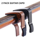 2pcs Guitar Tuner Clip Musical Instruments Guitar Tuner Holder Parts Accessories