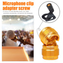 2pcs 3/8to 5/8 Screw Adapter Converter for Microphone Stand Clips Mic Holder