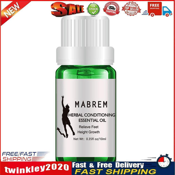 Increase Height Essential Massage Oil Grow Tall Promote Blood Circulation Newly