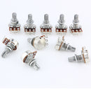 10pcs A500K OHM Audio POTS Guitar Potentiometer Replace for Electric Guitar