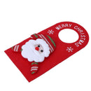Merry Christmas Non-wovens Fabric Door Hanging Christmas Decor(Santa Claus)