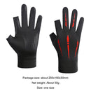 Summer Sport Cycling Gloves Women Men Bicycle Riding Two Finer Cuts Mittens