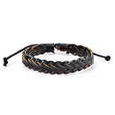 Multi-Layer Handmade PU Retro Braided Bracelet Jewelry for Men Women(7)