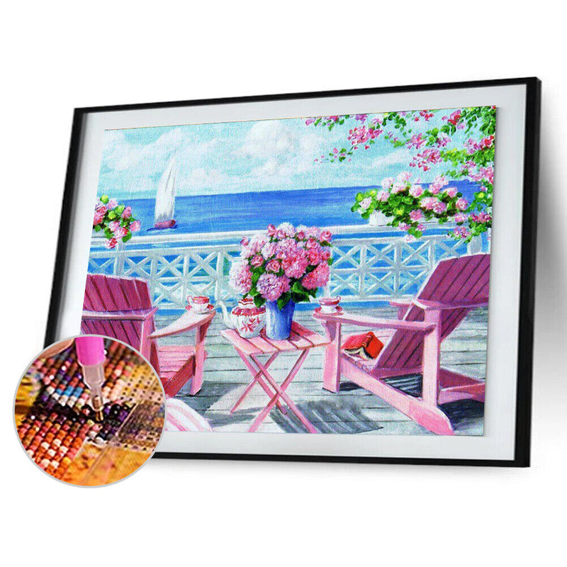 5D DIY Landscape Series Round Diamond Diamond Painting