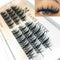 Volume Fluffy Criss-cross V-shape Individual Lashes False Eyelashes Segment