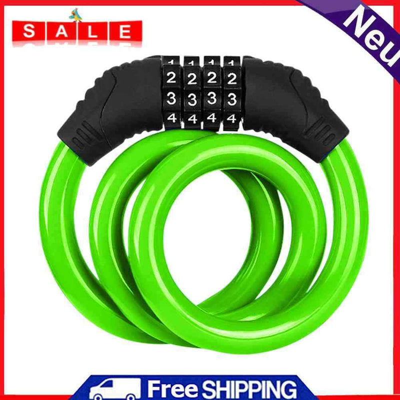 Anti-Theft Mountain Bike Combination Locks Universal MTB Bicycle Security Lock