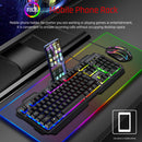 #A Practical Waterproof USB Wired Gaming Keyboard + Mouse Combos Backlit Keycaps