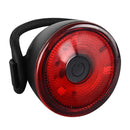 Waterproof USB LED Rear Tail Bike Light Bicycle Cycling Sports Lamp w/2 Battery