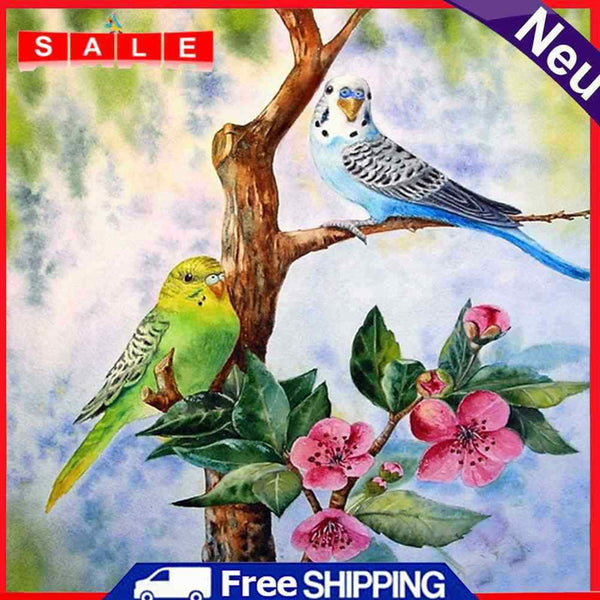 5D Full Drill Rhinestone Picture DIY Spring Birds Diamond Painting Wall Craft
