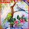 5D Full Drill Rhinestone Picture DIY Spring Birds Diamond Painting Wall Craft