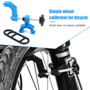 Bicycle Wheel Truing Stand Mini Bike Rims Adjustment Wheel Repair (Blue)