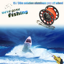 15/30m Scuba Diving Spool Finger Reel Underwater Fishing Cave Dive Equipmen