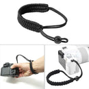 Braided Paracord Wrist Strap Lanyard for Canon Nikon DSLR SLR Camera (A)
