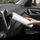 Mini Car Vacuum Cleaner Handheld 4000Pa 120W Wet Dry Home Cleaning (White) Newly