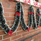 2M Christmas Garland Home Party Wall Door Decor Xmas Tinsel E2A0 Ornaments F7Y4
