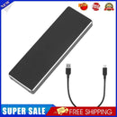 M.2 NGFF SATA SSD 6Gbps External Enclosure for 2230/2242/2260/2280 (Black)