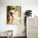 Dancing Couple Oil Paint By Numbers Wall Art Posters Picture Craft Home Decor