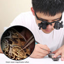 Portable 2.5X/4X/6X/8X/10X Lens Magnifying Glasses Eyewear Identification