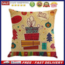 Christmas Xmas Gifts Sofa Car Throw Cushion Pillow Cover Case Home Decor