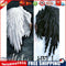 Canvas Paint By Numbers Black White Angel Wings Oil Hand Painted Home Art