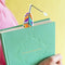 #A 5D DIY Bookmarks Handmade Creative Leaf Mosaic Bookmarks Art Craft for Studen