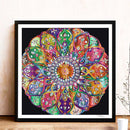 Datura Flower DIY Part Drill Special-Shaped Diamond Painting Mosaic Picture