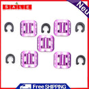 5pcs Bicycle Brake Cable Guide Clips Aluminum Alloy C Buckles Clamp (L