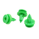 8pcs Universal Car Door Trim Panel Rivets Plastic Push Fastener Clips Green