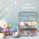 #A Yarn Storage Bag Large Capacity Knitting Tote for Thread Crochet Hooks Needle