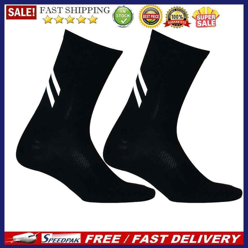 Outdoor Night Riding Running Reflective Lycra Socks Bicycle Fitness Sports So