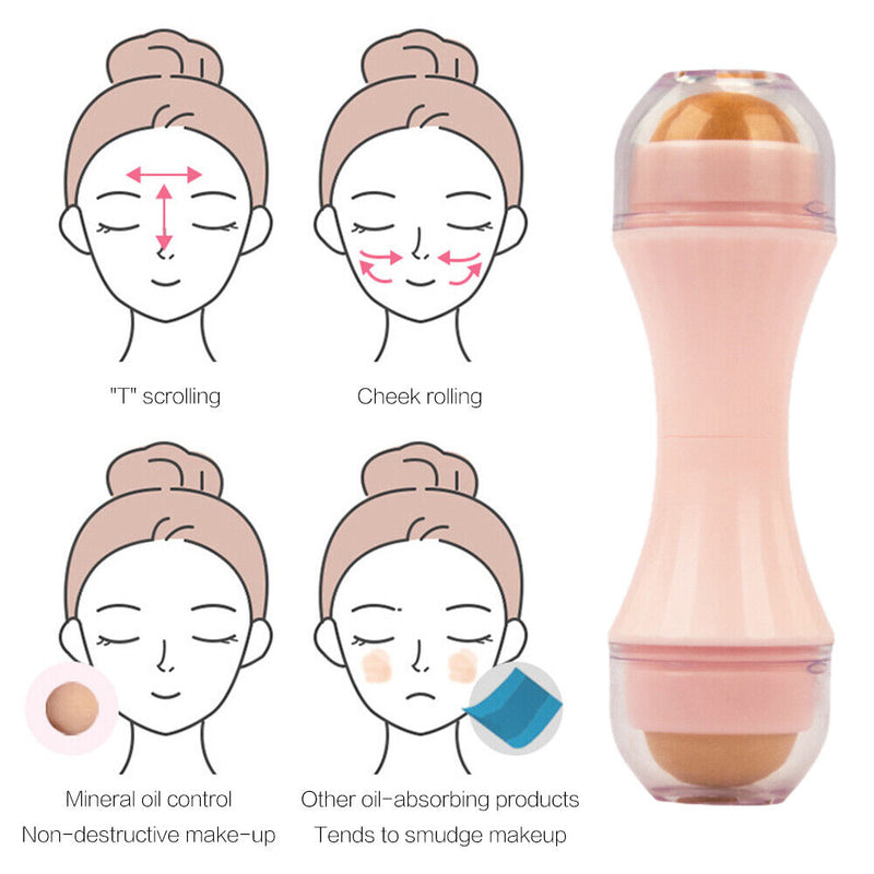 #A Volcanic Oil Absorbing Ball Facial Oil Cleansing Reusable Rolling Ball Skin C
