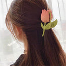 Headwear Girls Flower Hairpin Tulip Hair Clip Claw Clip Hair Accessories