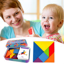 Kids Intelligence Development Variable Tangram Jigsaw Toys Jigsaw Puzzle Wooden Toys