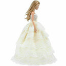 Handmade White Princess Wedding Party Dress Gown With X9I2 2Q6W Barbi F M2Q9