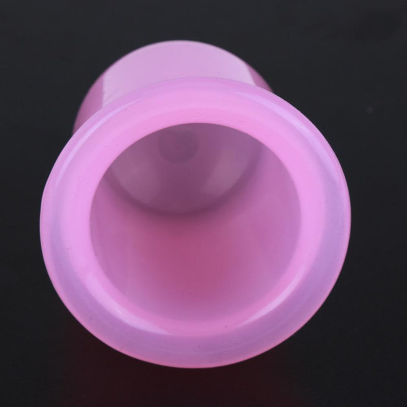 Silicone Moisture Absorber Cupping Home Body Care Massage Cup(Pink)