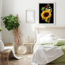 Handmade Flowers Landscape 5D DIY Full Round Drill Drawing Kit Diamond Painti
